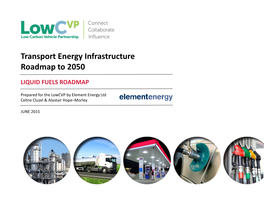 Transport Energy Infrastructure Roadmap to 2050