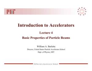 Introduction to Accelerators