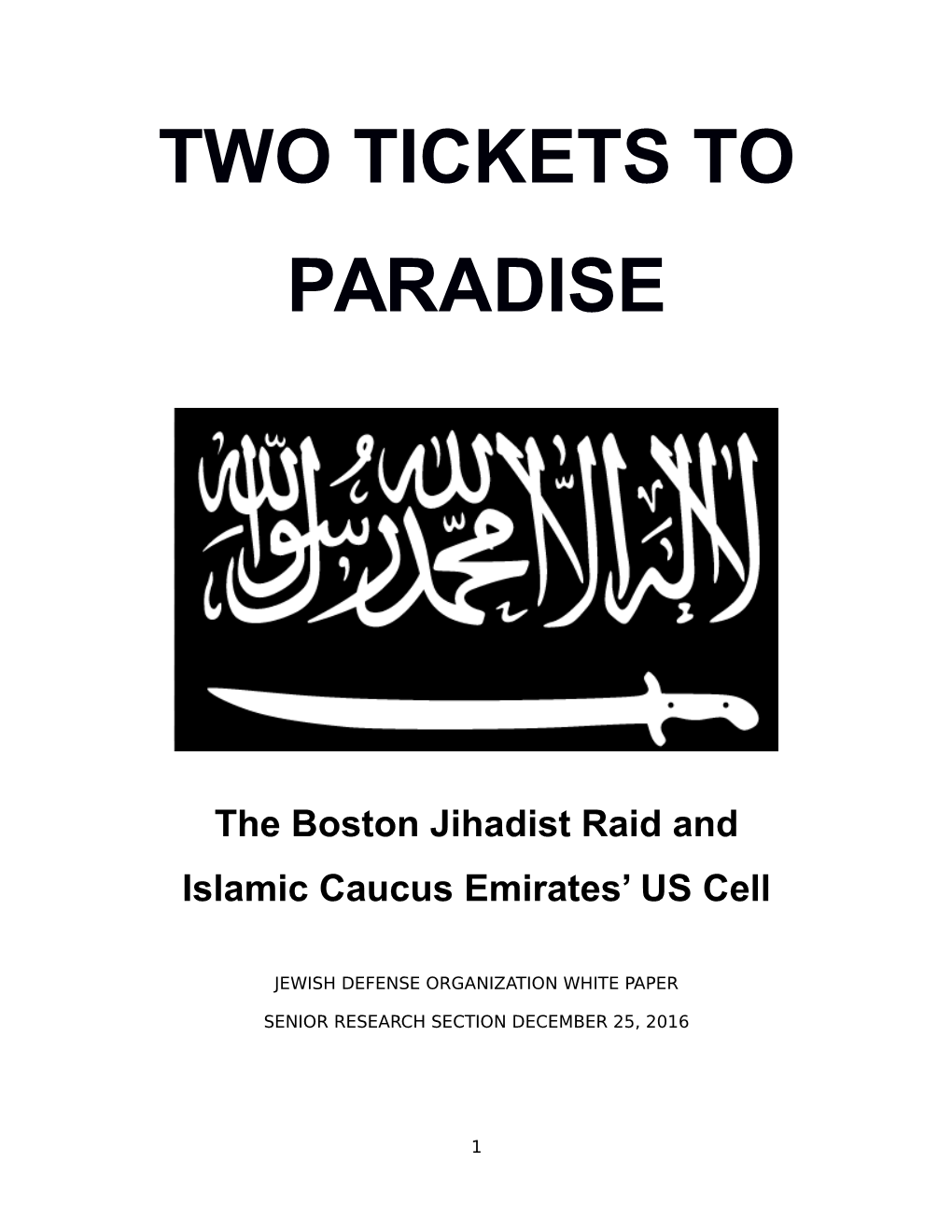 Two Tickets to Paradise