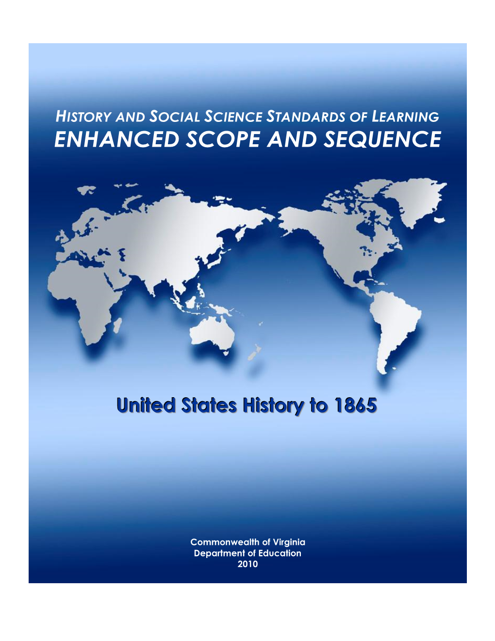 Enhanced Scope and Sequence