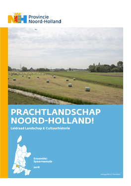 PRACHTLANDSCHAP NOORD-HOLLAND! Leidraad Landschap & Cultuurhistorie