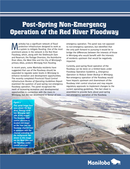 Post-Spring Non-Emergency Operation of the Red River Floodway