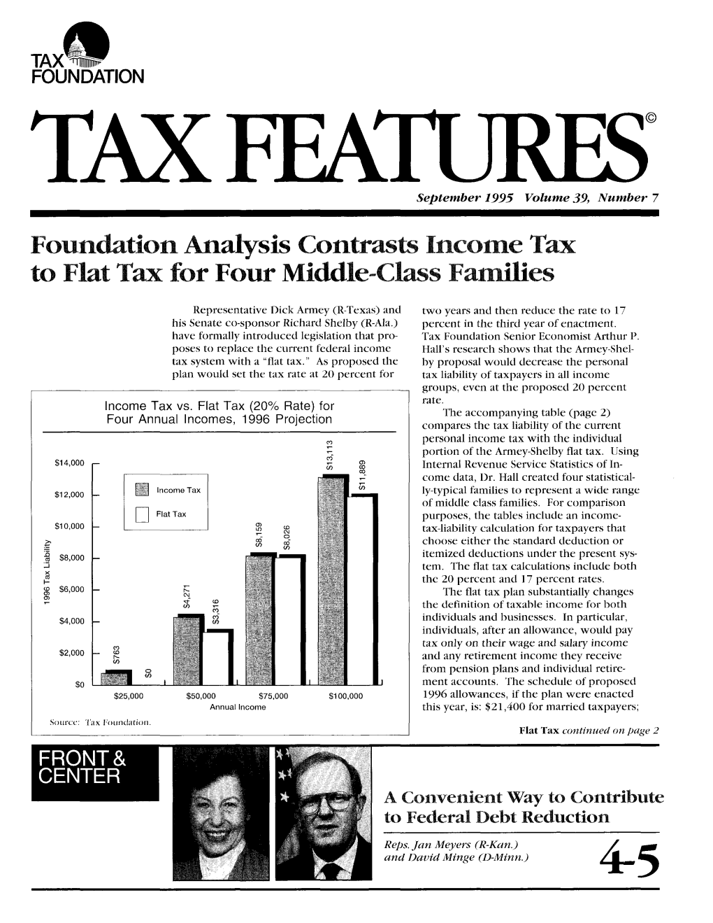 Tax Features September 1995 Volume 39 Number 7