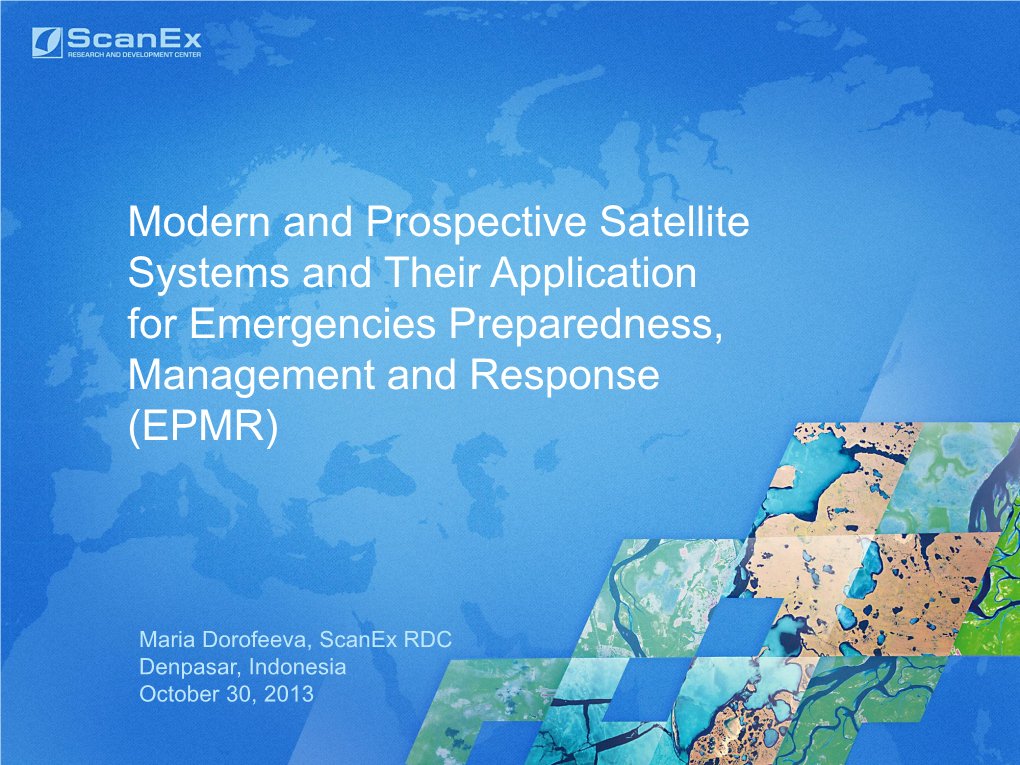 Spatial Resolution Satellite