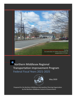 Endorsed FFY 2021-2025 Transportation Improvement Program