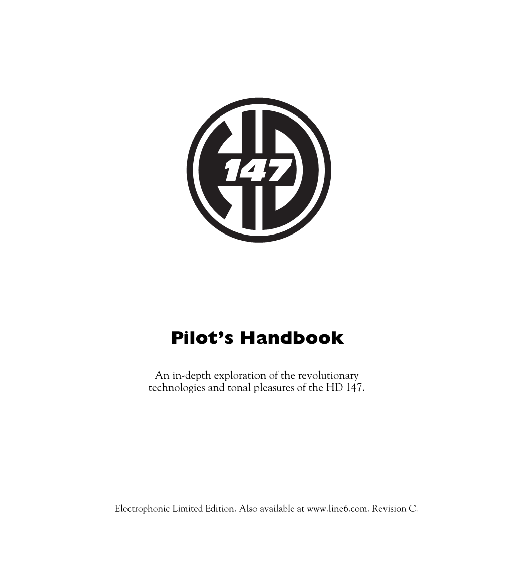 HD 147 Pilot's Handbook