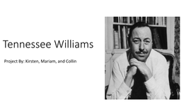 Tennessee Williams