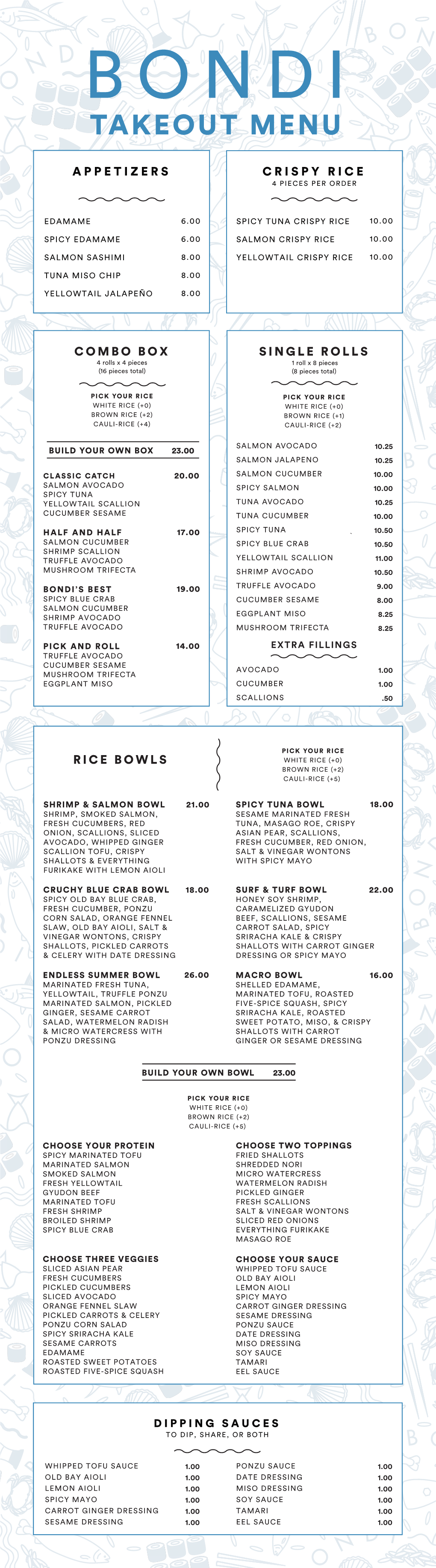 Express Menu