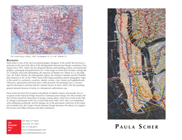 Paula Scher Is One of the Most Acclaimed Graphic Designers in the World
