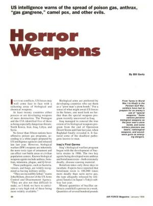 Horror Weapons