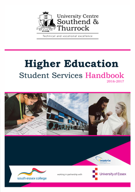 Higher Education Student Services Handbook 2016-2017