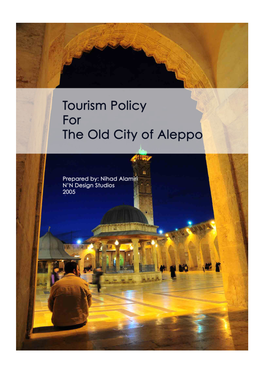 Tourism Policy for the Old City of Aleppo