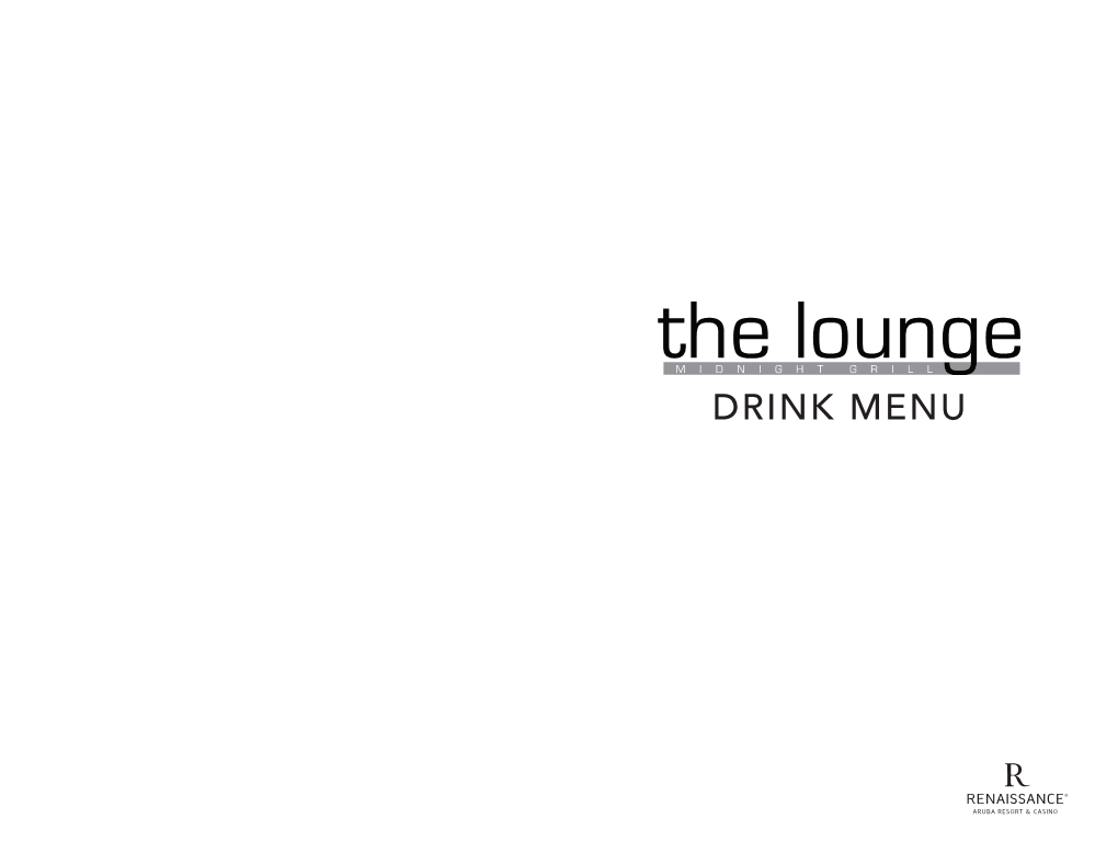 The Lounge Drinks
