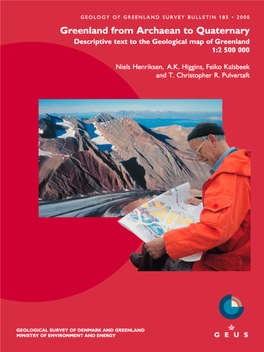 Geology of Greenland Survey Bulletin 185, 93 Pp