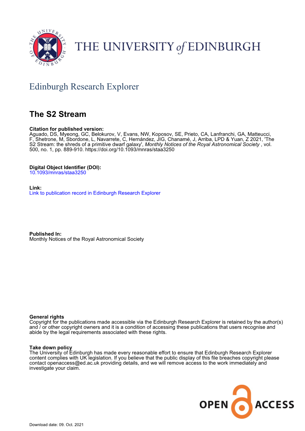 Edinburgh Research Explorer