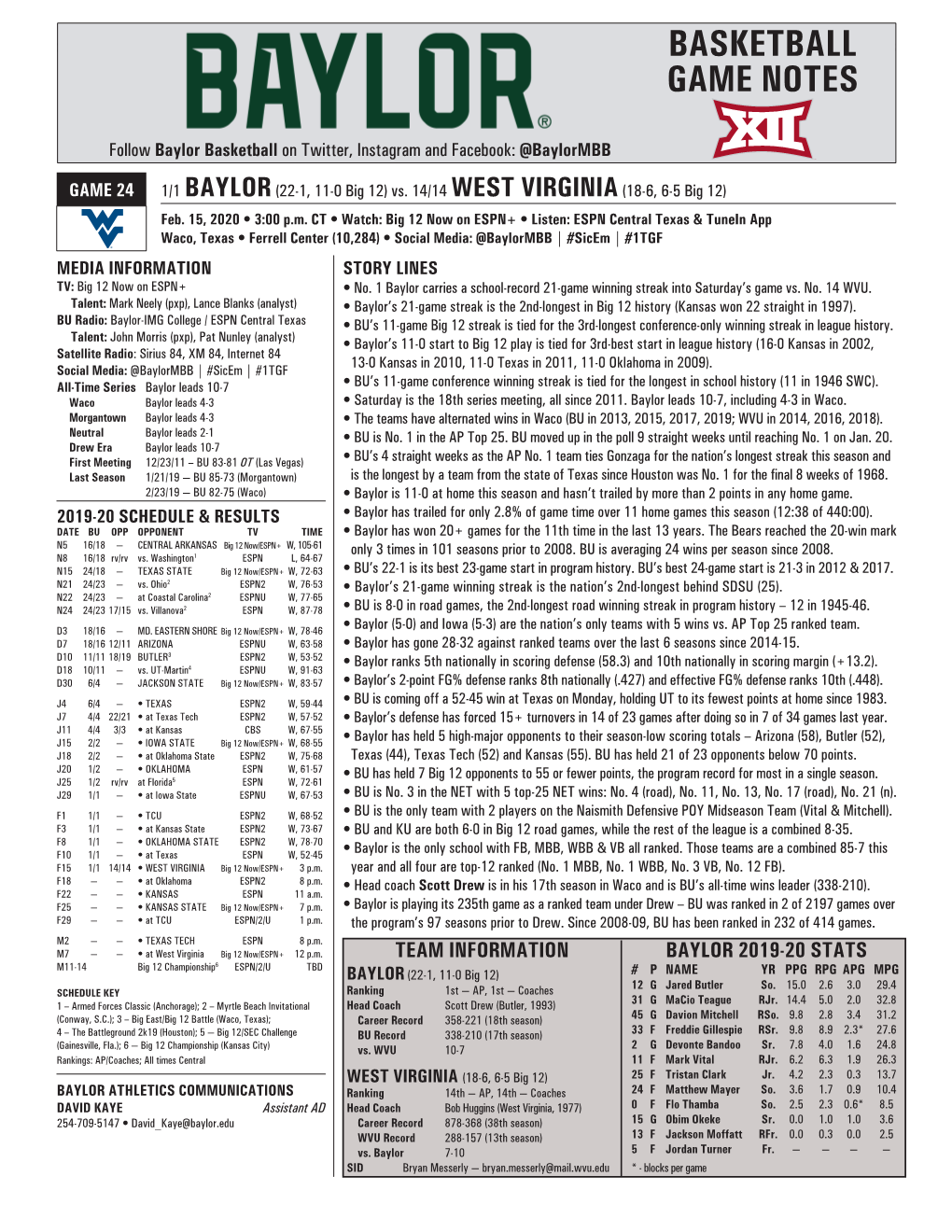 Basketball Game Notes Basketballgame 1 — Oral Roberts Game Notes