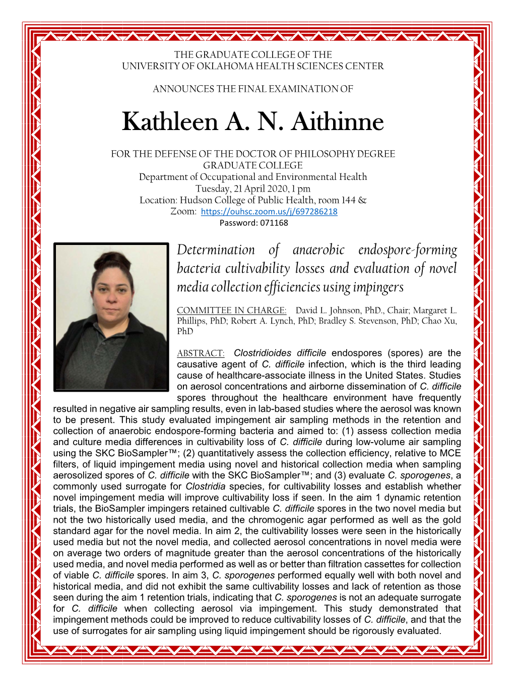 Kathleen A. N. Aithinne