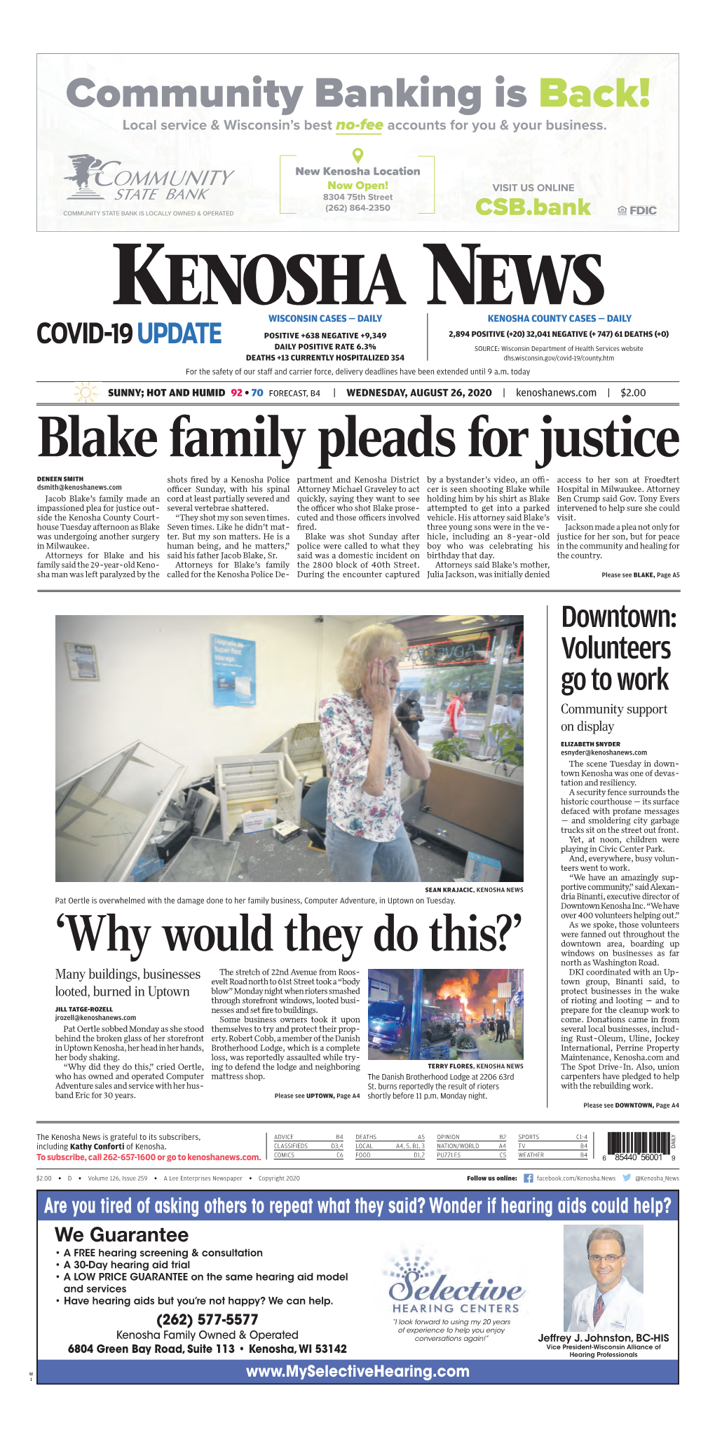 Blake Family Pleads for Justice