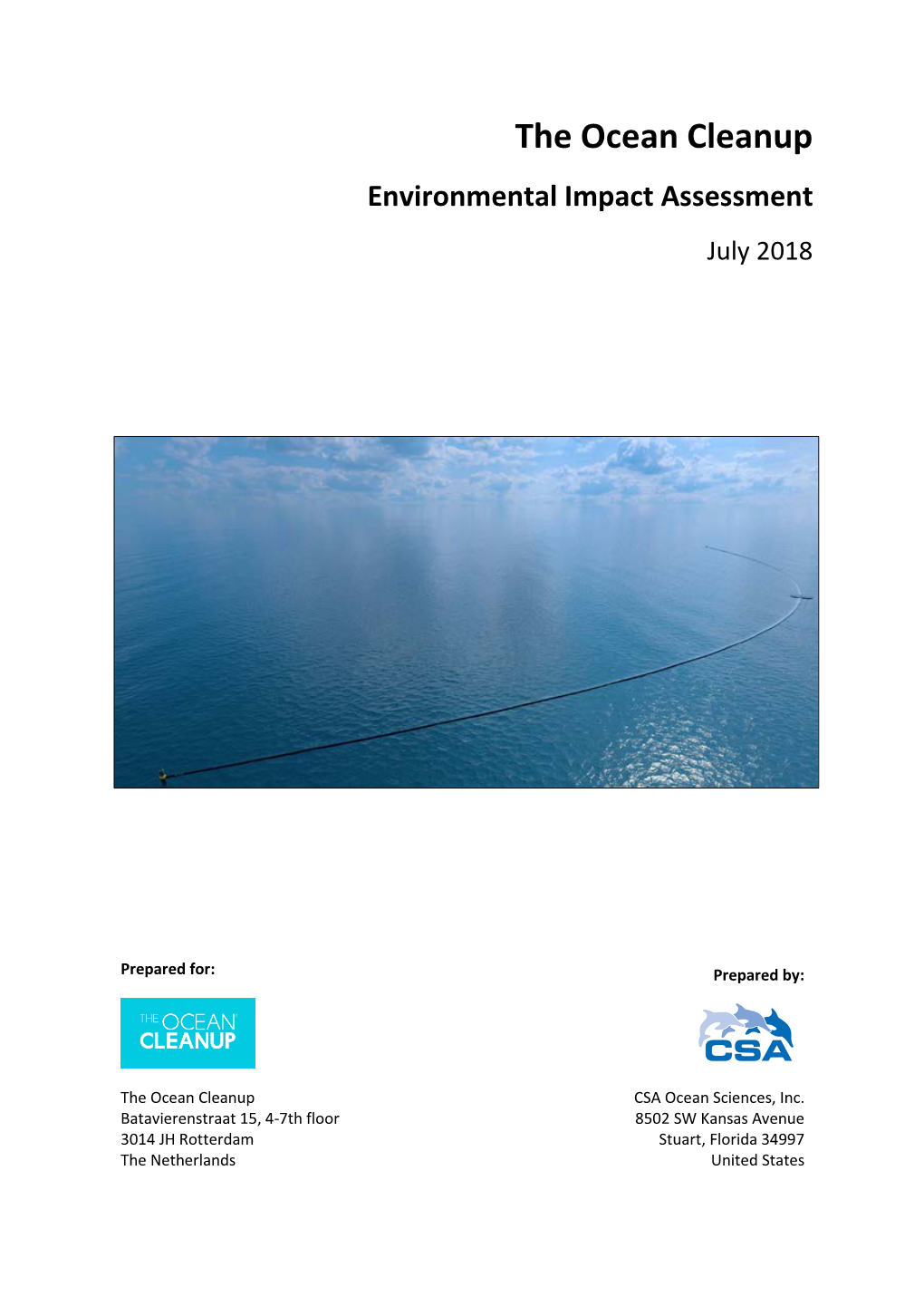 Environmental Impact Assessment July 2018