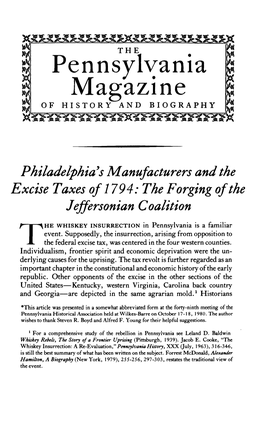 Pennsylvania Magazine of History and Biography (PMHB), LXII (July, 1938), 324-349; Eugene P