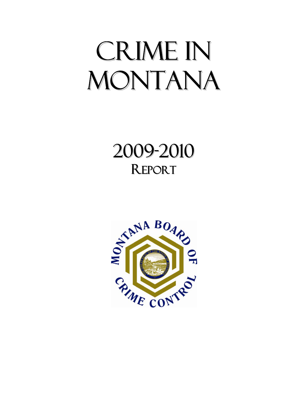 Crime in Montana