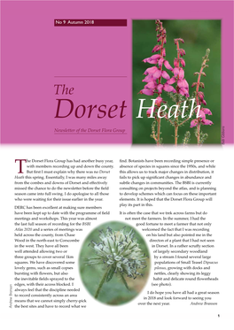 The 2018 Edition of the Dorset Heath