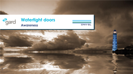 Watertight Doors Awareness