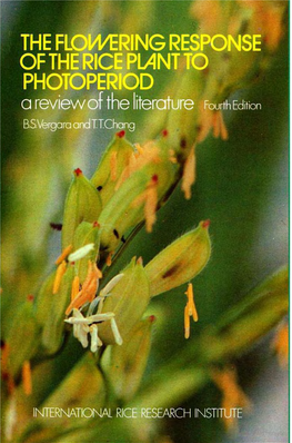 The Flowering Response of the Rice Plant to Photoperiod: a Review of the Literature