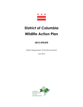 District of Columbia Wildlife Action Plan