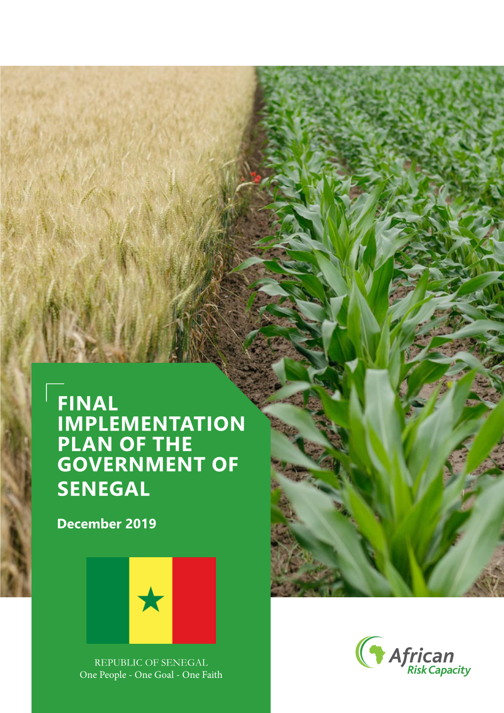 Final Implementation Plan of the Government of Senegal