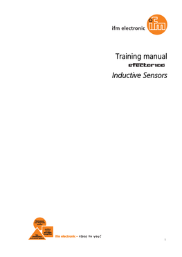 Training Manual Inductive Sensors