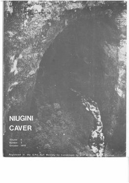 Niugini Caver Vol 6 No 2.Pdf