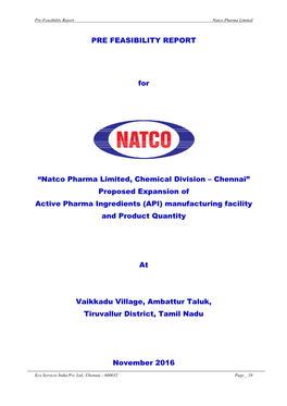 Natco Pharma Limited, Ch Proposed Active
