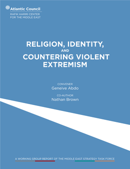 Religion, Identity, Countering Violent Extremism