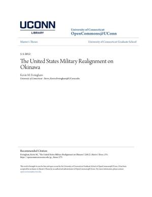 The United States Military Realignment on Okinawa