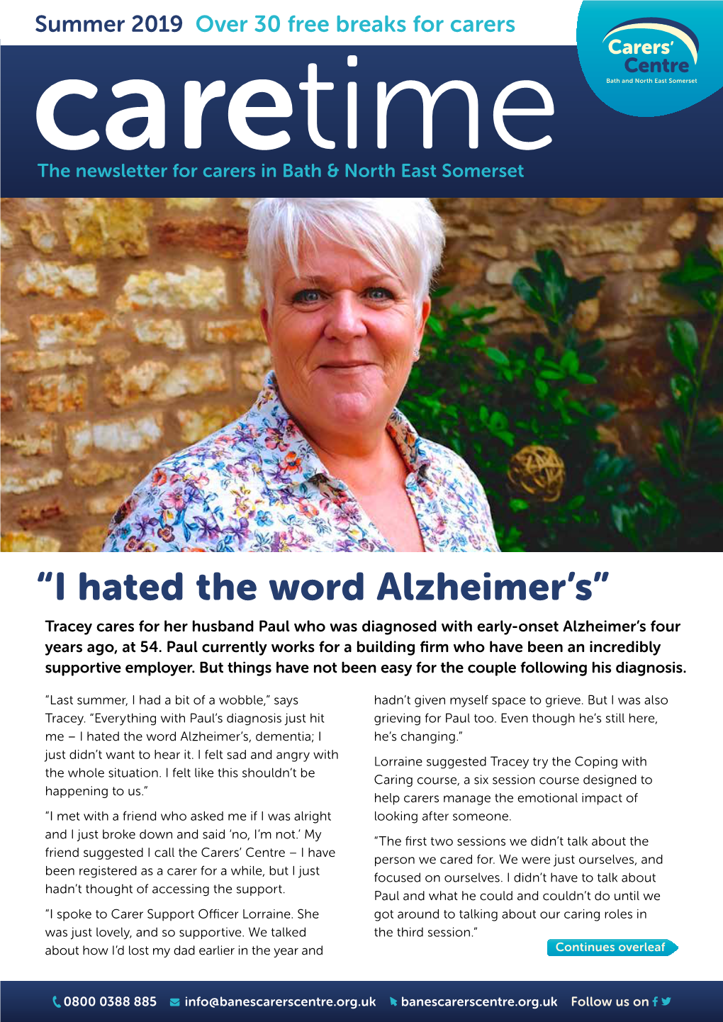 “I Hated the Word Alzheimer's”