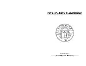 Grand Jury Handbook-For Jurors