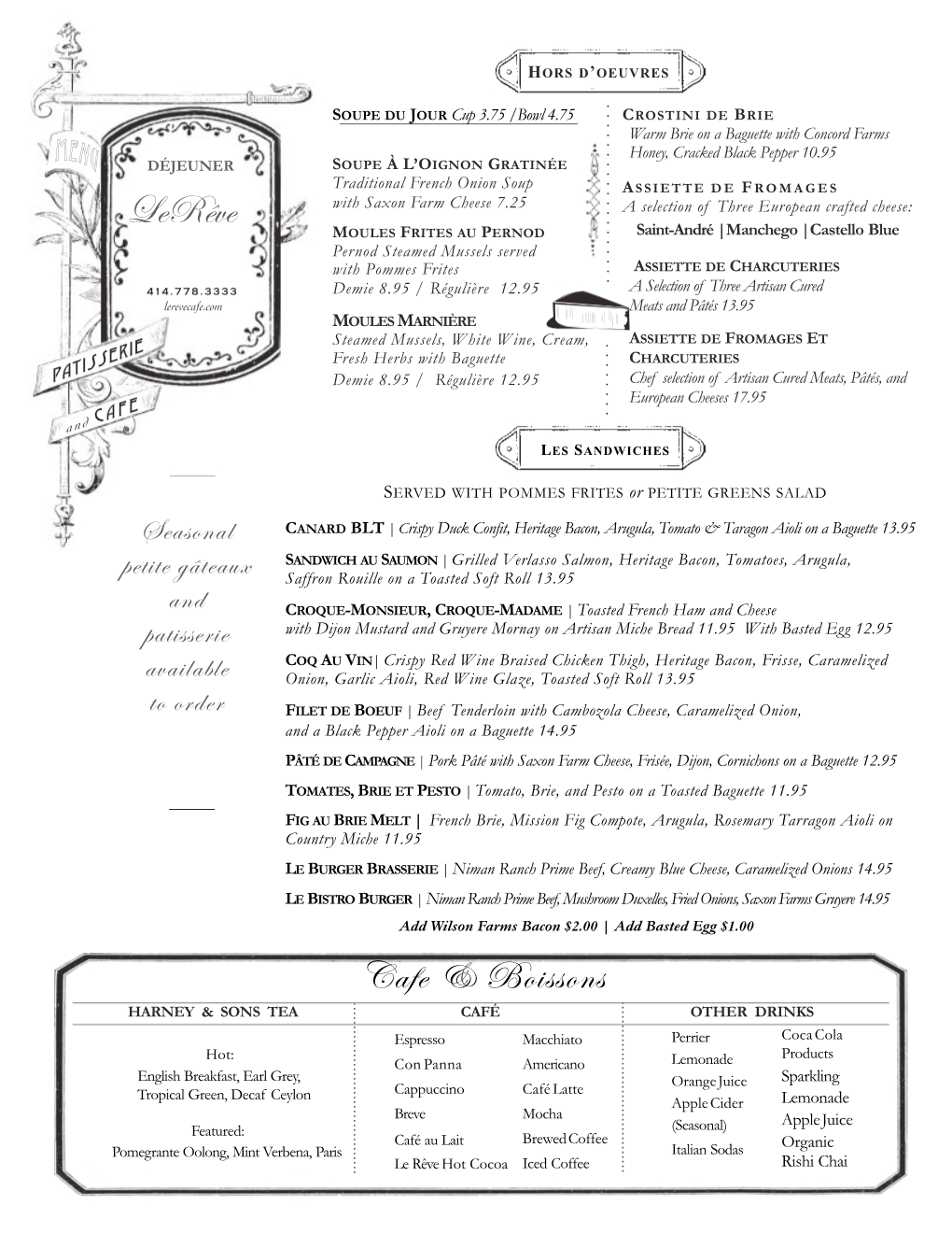 2020 Fall Lunch Menu Copy