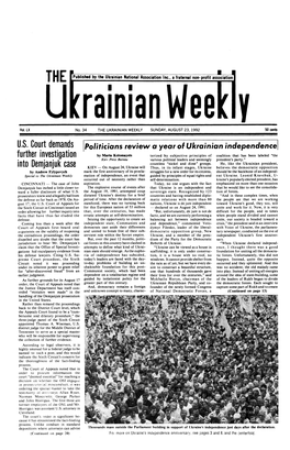 The Ukrainian Weekly 1992-34.Pdf