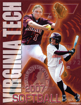 Ashley Thatcher, Junior Kelsey Hoffman and the 2007 Schedule