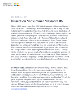 Dissection Midsummer Massacre 06