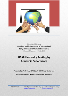 Russian Universities in Urap World Ranking (Overall) 2013‐2014