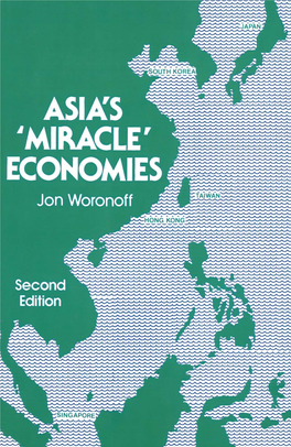 ASIXS "MIRACLE' ECONOMIES Page Intentionally Left Blank ASIXS ~MIRACLE' ECONOMIES