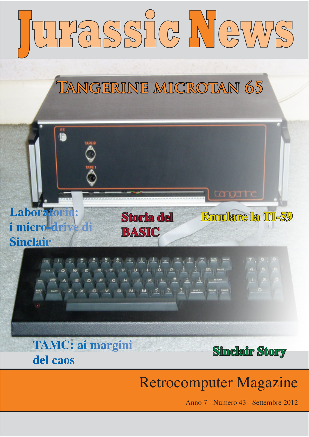 Retrocomputer Magazine Tangerine Microtan 65