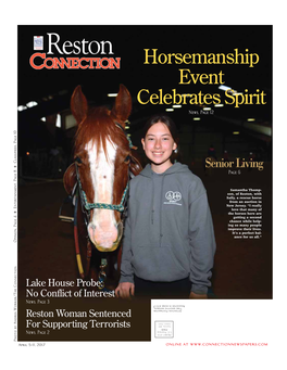 Restonreston Horsemanship Event Celebrates Spirit News, Page 12