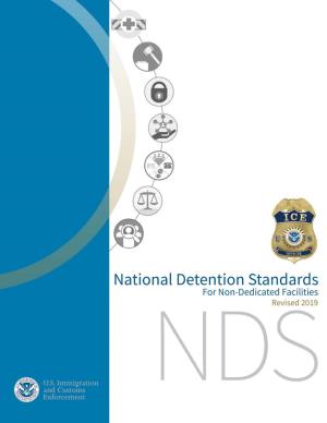 National Detention Standards