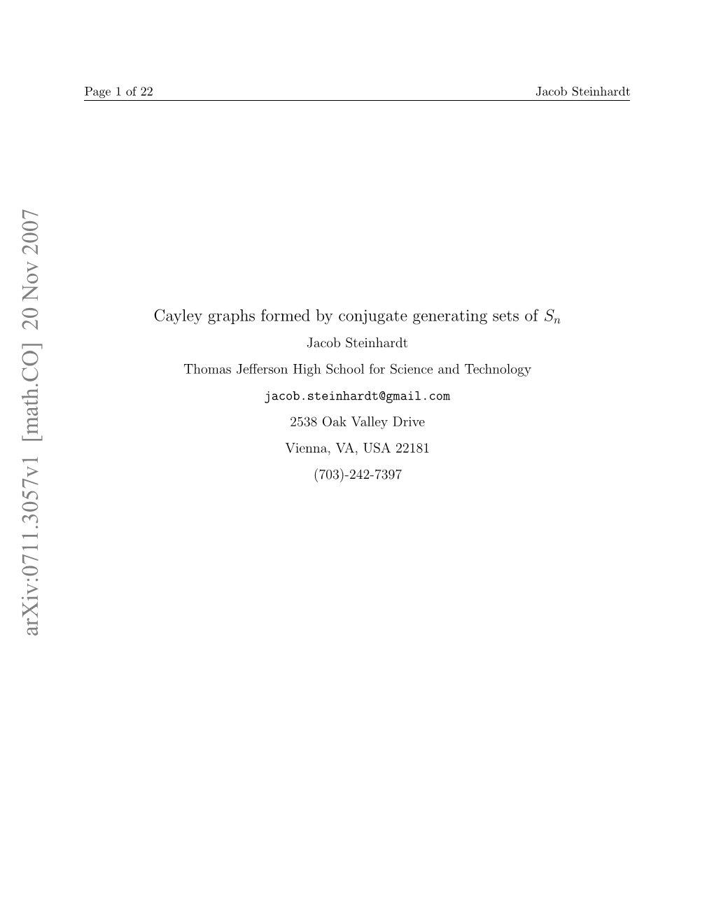 Cayley Graphs Formed by Conjugate Generating Sets of Sn