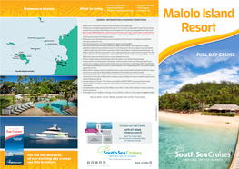Malolo Island Resort a Grand Plantation Colonial Setting