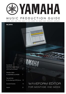 Music Production Guide Waveform Editor