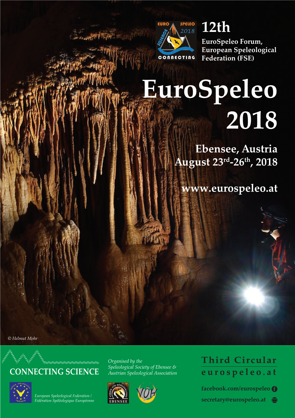 Eurospeleo 2018 Ebensee, Austria August 23Rd-26Th, 2018